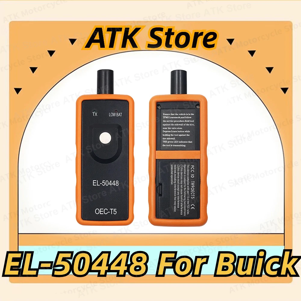 

Newest Quality A+ OEC-T5 EL-50448 Auto Tire Pressure Monitor Sensor For G-M/Op-el TPMS Reset Tool EL-50448 for bu-ick OBD2 Car