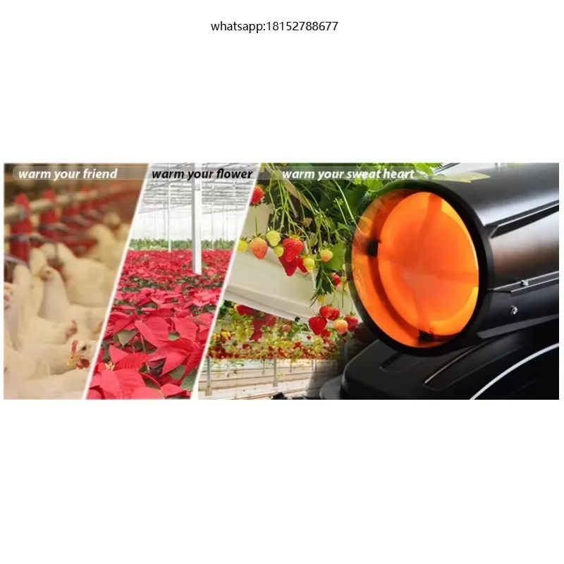 Industrial Air Heater with Stainless Steel Construction High Quality