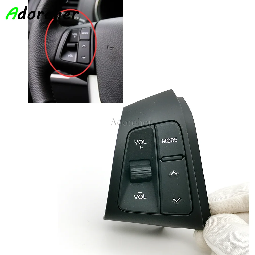

1PC For KIA 2009-2012 Sorento Volume Switch Button and Minus Cruise Control Switch Audio Left Steering Wheel Button