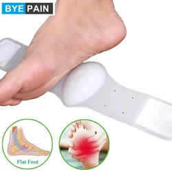 1Pair Arch Support Brace - Non-Slip Sole Foot Arch Support Plantar Fasciitis Heel Pain Aid Feet Care Absorb Shock Cushion Pad