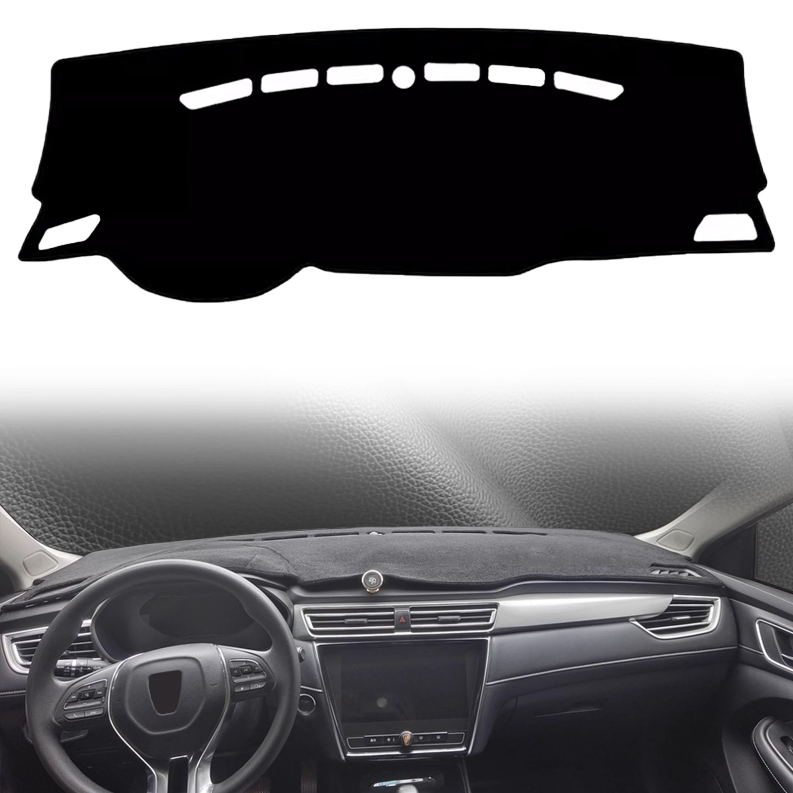 

for ROEWE I5 EI5 MG5 MG 5 GT EV 2026-2018 Car Dashmat Dashboard Cover Pad DashMat Sunshade Protective Carpet Leather Accessories