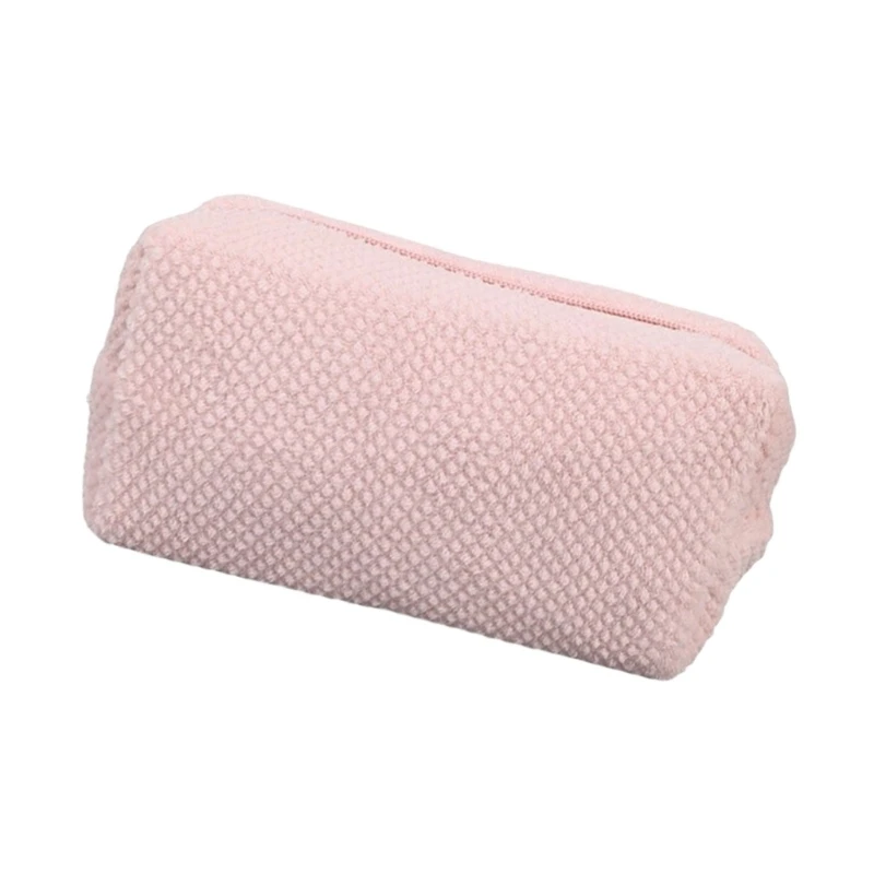 20CB плюшевый пенал для студенток, женщин, большая вместительная сумка для ручек, сумка для ручек на молнии