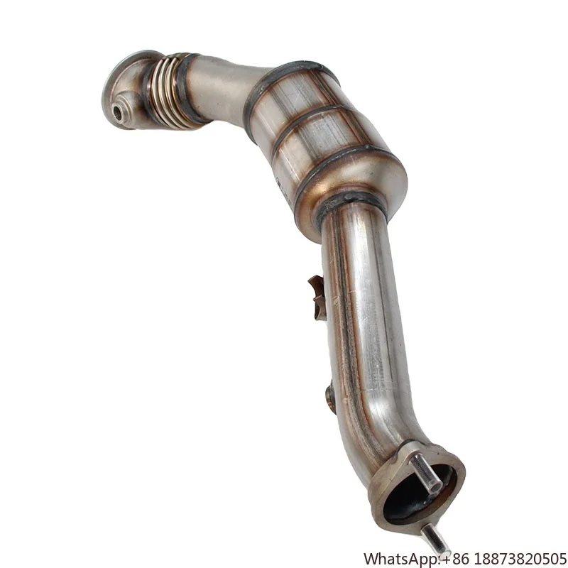 Exhaust For BMW 335i 30i N54 E90 E91 E92 E93 Catalytic converter