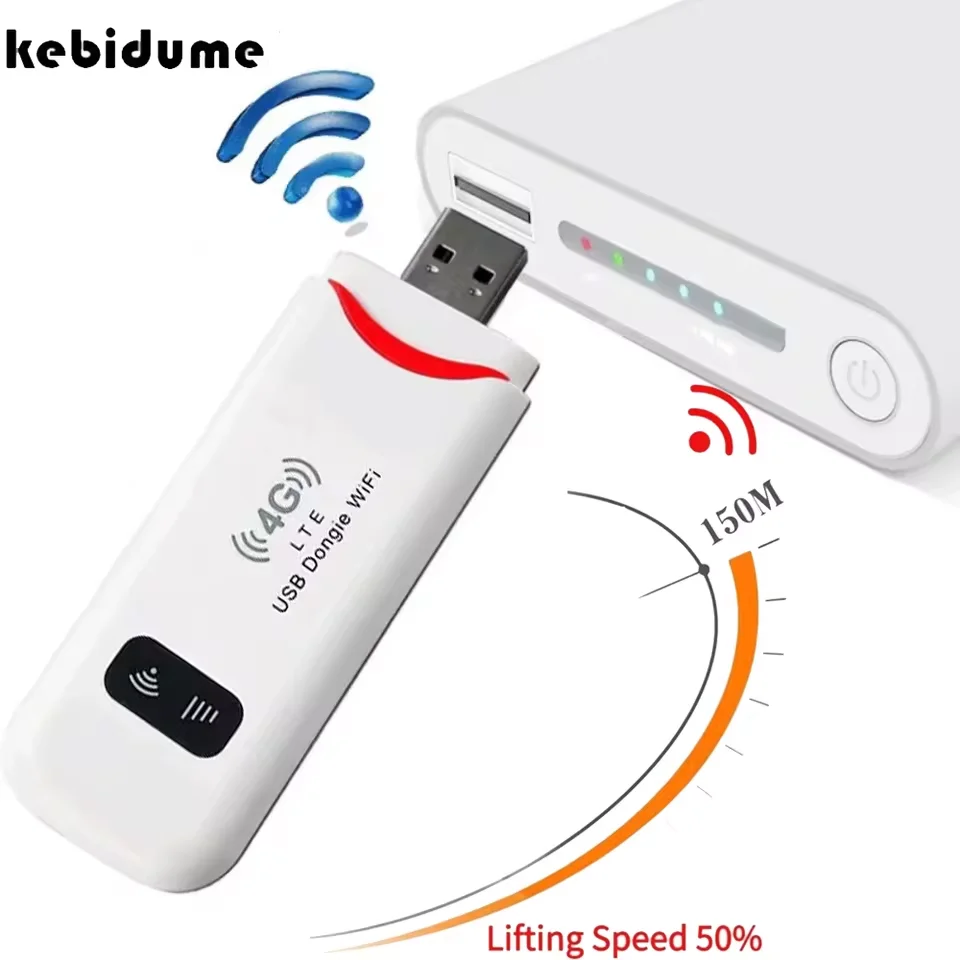 

4G/5G WIFI Router 150Mbps 4G LTE Wireless USB Dongle Modem Stick Sim Card Pocket Hotspot Mobile WiFi Broadband for Home Office ﻿