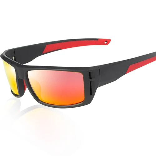 Imagen 2 del producto Gafas de sol cuadradas para hombre y mujer, lentes polarizadas deportivas con protección UV400, lentes de ciclismo para conducir, Golf y pesca