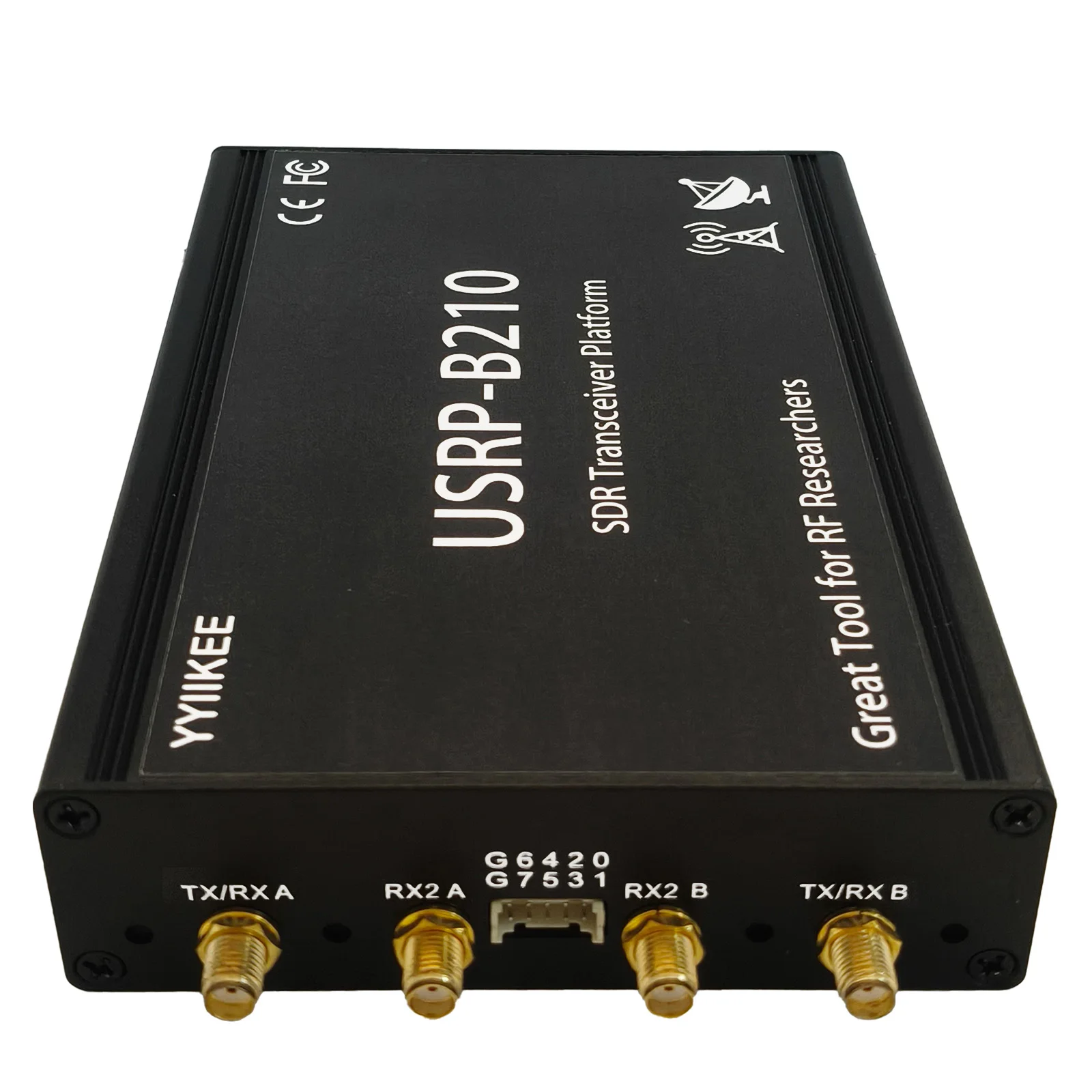 Comprehensive SDR Transceiver 70MHz-6GHz Dual MIMO TX RX Ports with USB 3.0 ETTUS USRP B210 AD9361 RFIC  B210 SDR Transceiver