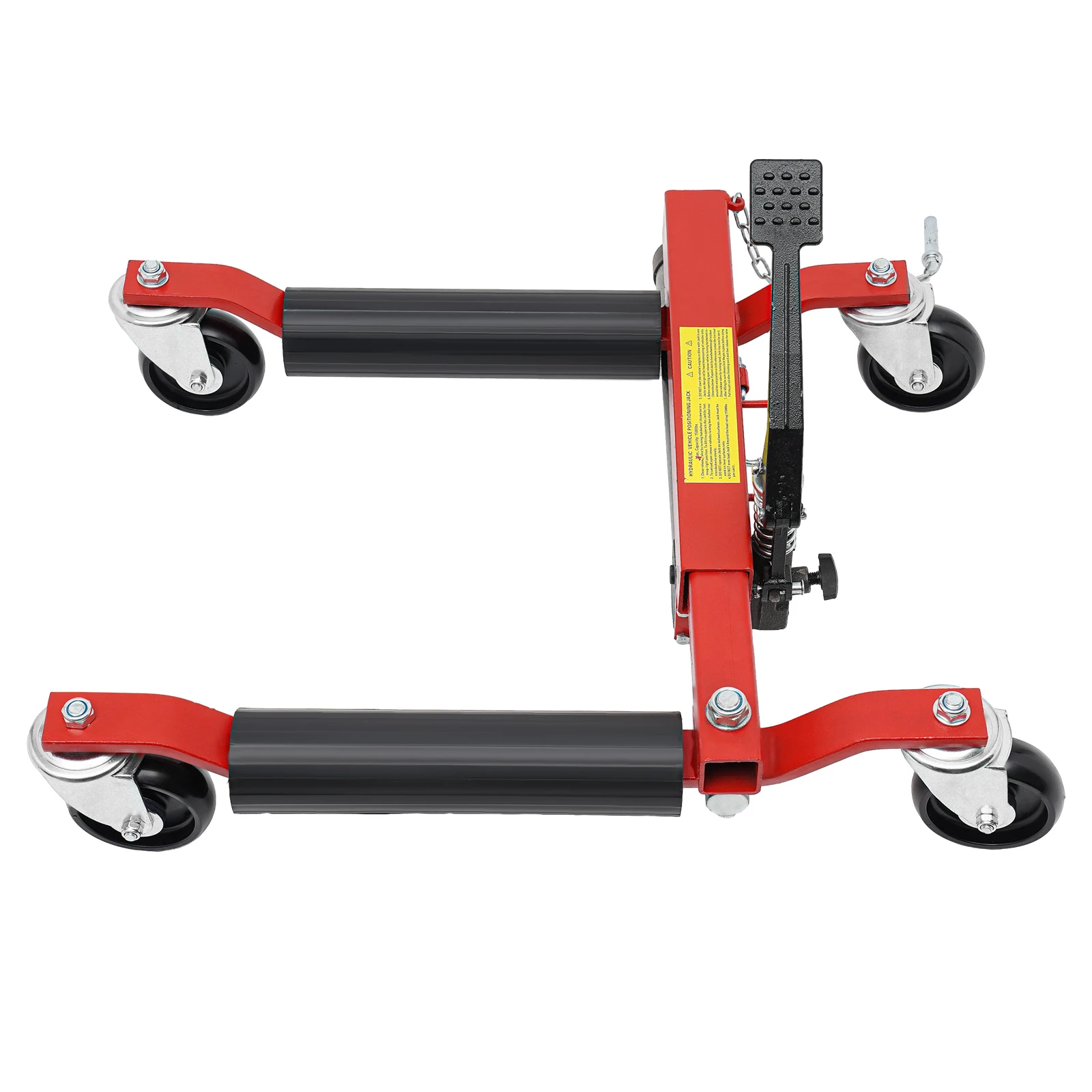 50MPa Hydraulic Vehicle Positioning Jack Wheel Dolly Sturdy & Durable 1500lbs Load-bearing