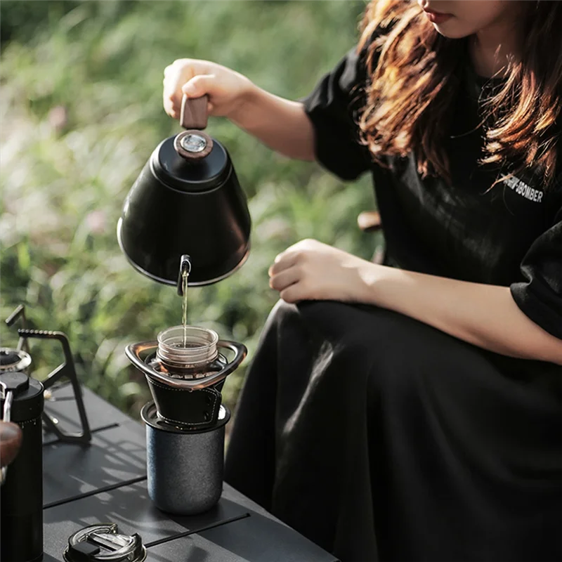 ASWUT-Splitter 31 Holes Precise Hand-Poured Direct Pour Coffee Separator Two Cup Drip Squeezer Rain Pour-Over