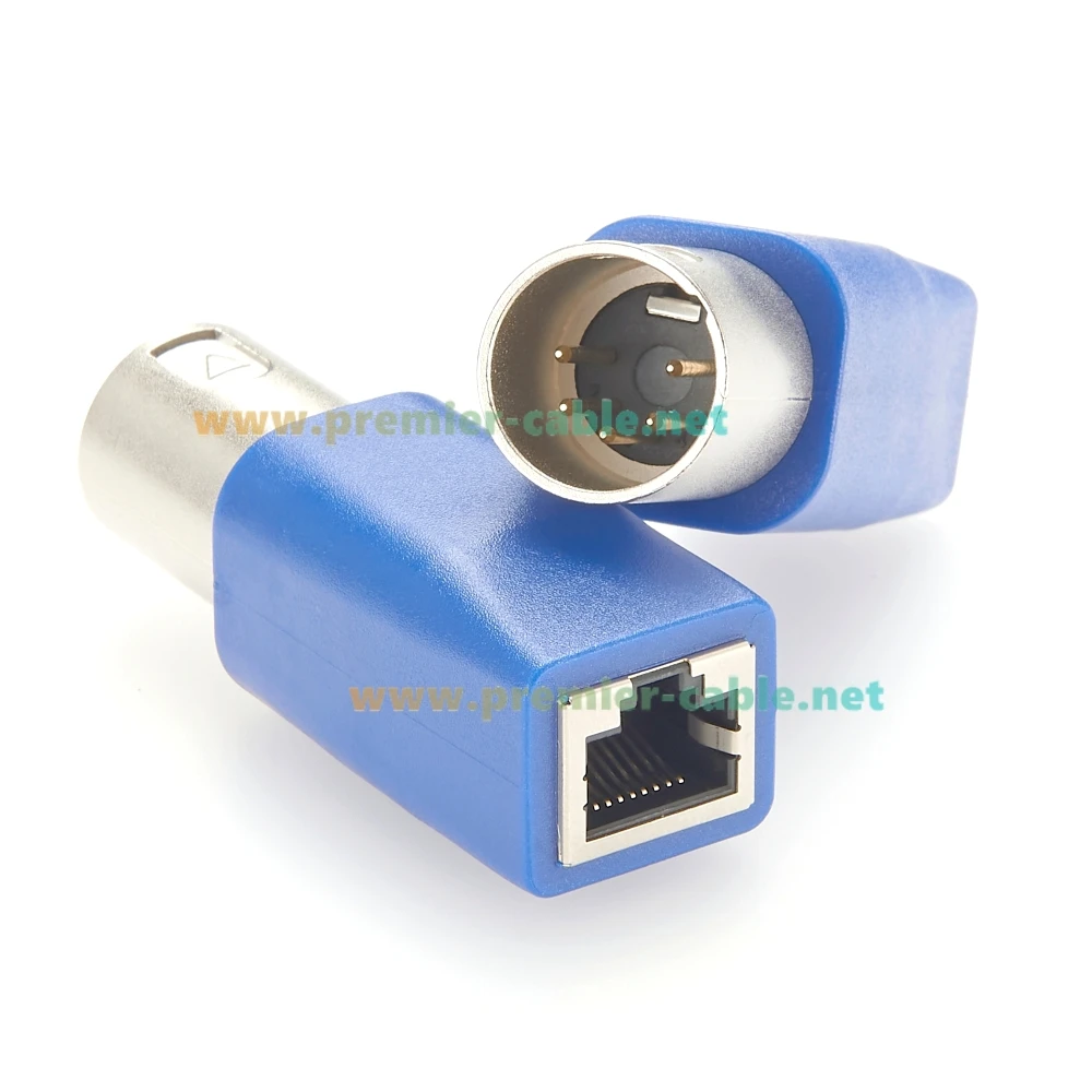 5Pin XLR DMX إلى RJ45 أنثى CAT5e موصل RJ45 إيثرنت إلى 5Pin XLR محول الصوت لخلاطات مكبرات الصوت في استوديو تسجيل المرحلة