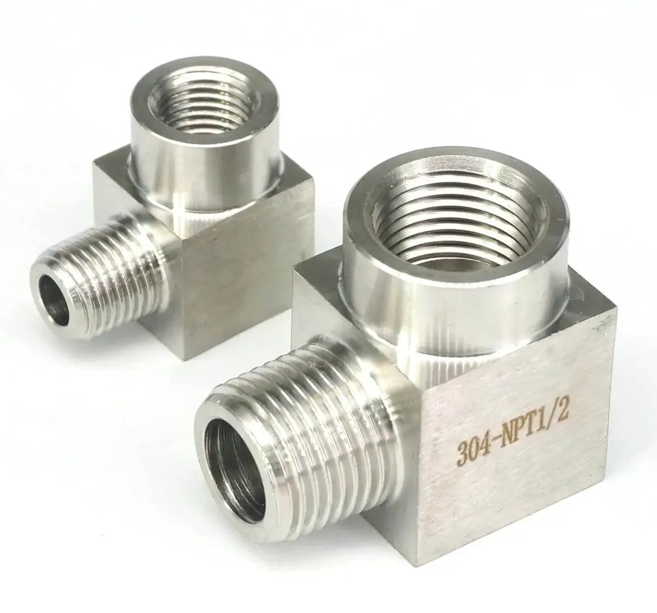 

200 бар, 1/8 дюйма, 1/4 дюйма, 3/8 дюйма, 1/2 дюйма, NPT BSPT BSPP, коленчатый фитинг «мама-папа», нержавеющая сталь 304, вода, газ, масло