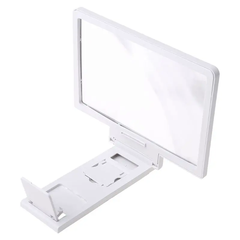 Phone Screen Magnifier Mobile 3D Amplifier Video Folding Stand Foldable