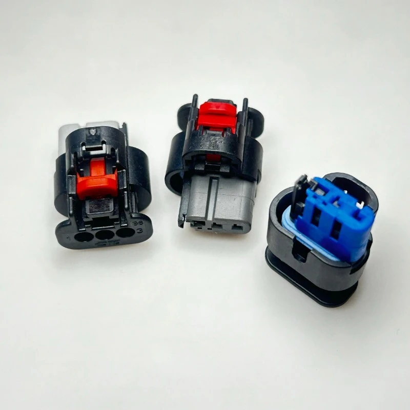 1-2203771-1-2-3 Original 3 Hole, Automotive Connector, Shell Sheathed Front Bar Radar Plug