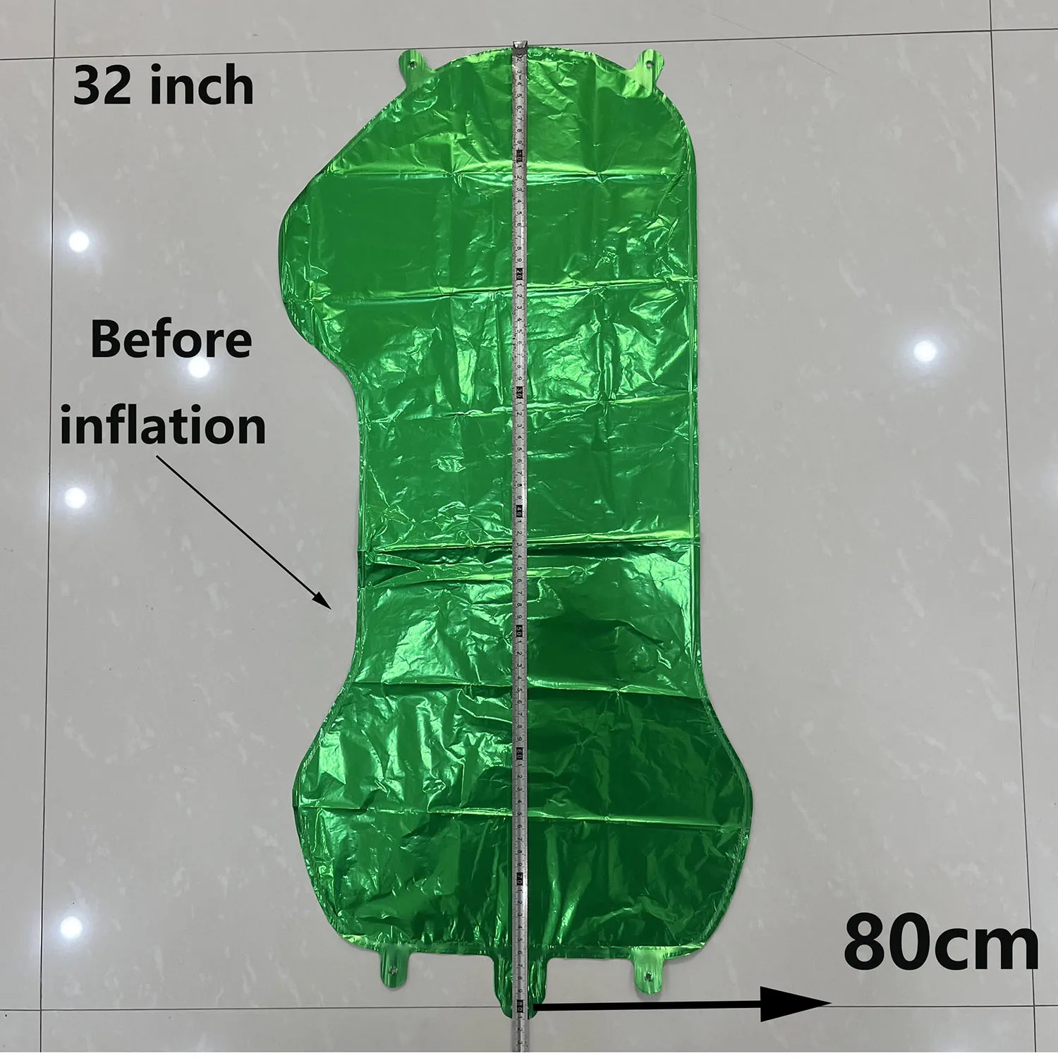 1Pcs 32 Inch Green 0123456789 Digital Figure Foil Number Balloon Adult Kids Baby Shower Happy Birthday Party Decoration Supplies