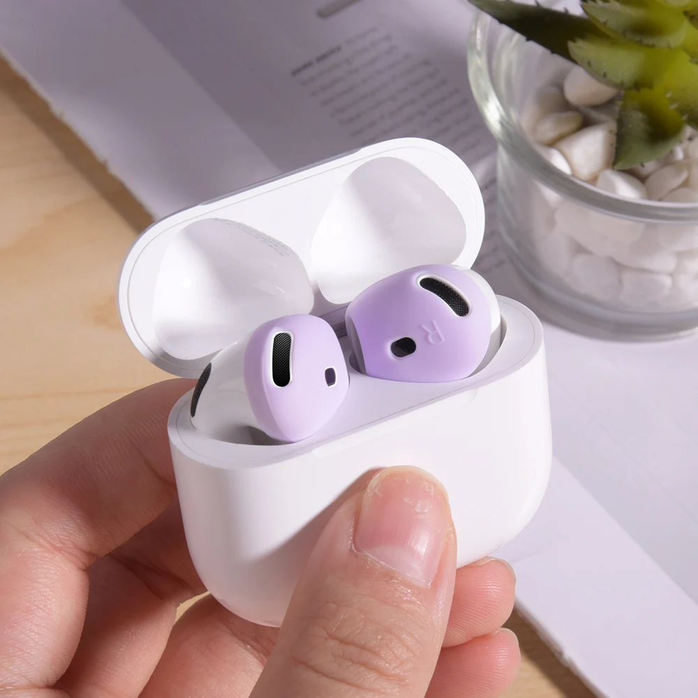 New Cover For AirPods 4 4th Silicone Protective Case Skin Covers Earpads For Apple AirPods 5 Generation Cover Tips Accessories