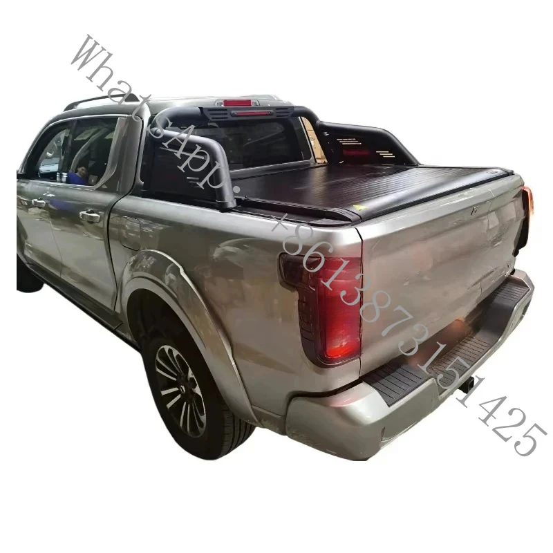 

Suitable Accessories Power Bed Cover Trucks Aluminum Roller Shutter Tonneau Cover Anti-Theft Locking Feature