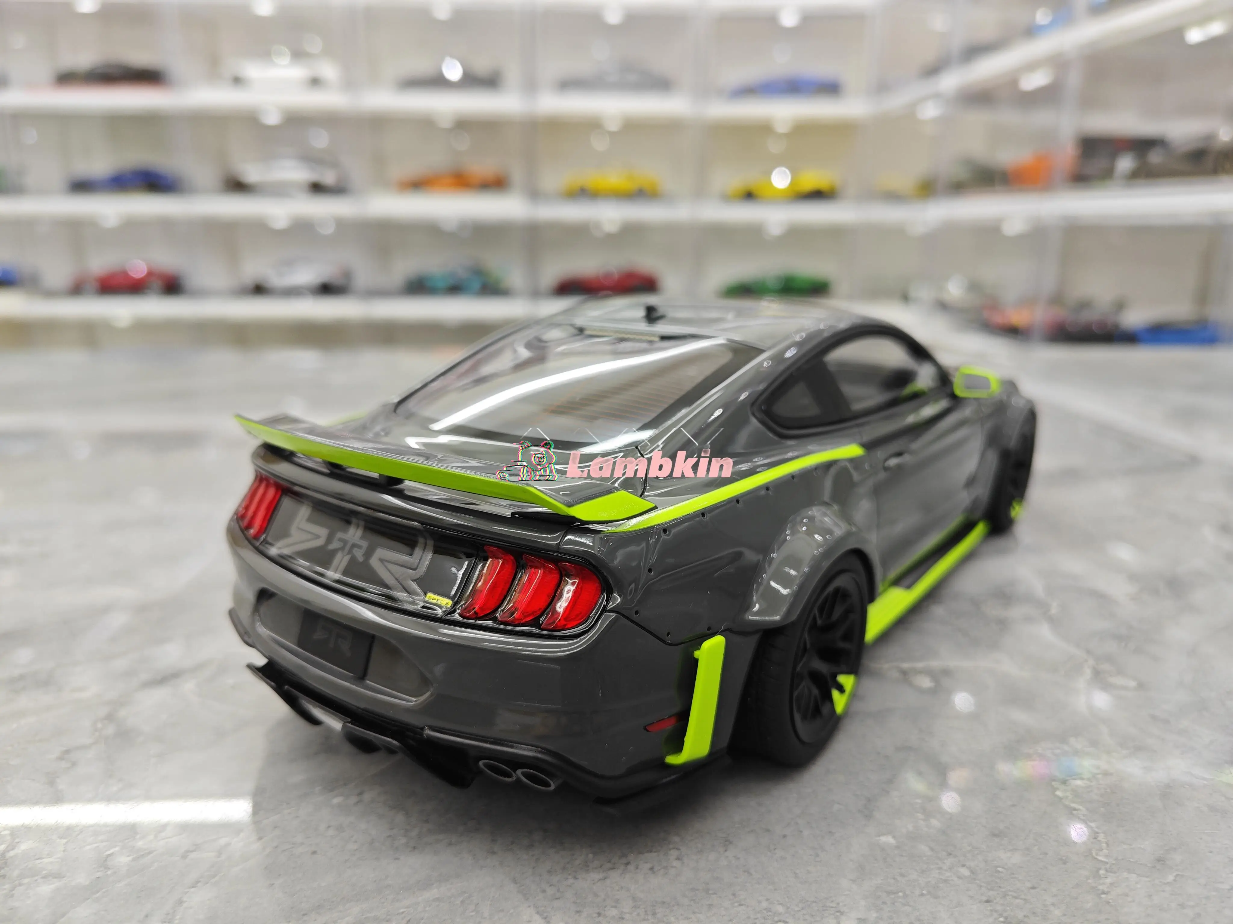 New Arrival GT Spirit 1/18 for mutang car RTR muscle car 10th Anniversary Replica Car Model Collectible Ornament Miniature Gift