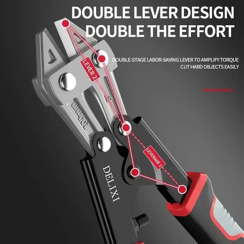 Jigsaw scissors, steel bar scissors, labor-saving multi-functional wire scissors, cable with strong scissors