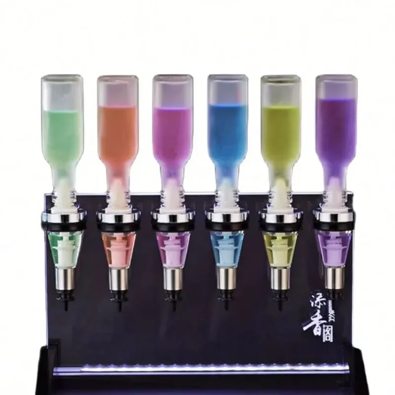 Manual Perfume Dispenser Liquid Bottle Filling Machines Machine Quantitative Machine Oil Dispenser Upside Down Bottle