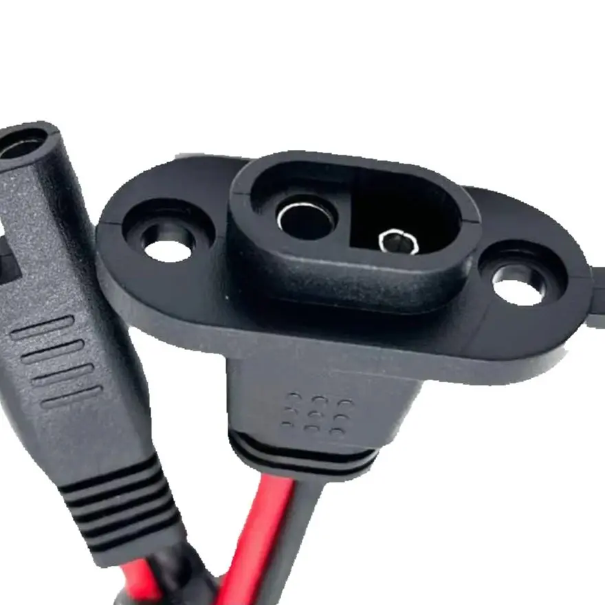 

12AWG Cable Adapter Cable Battery Maintenance Robust Construction Simple Installation For Lawn Mower Generator