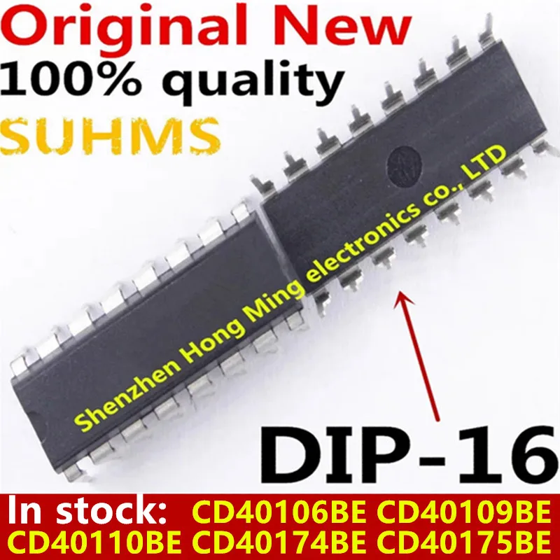 

(10piece) 100% New CD40106BE CD40109BE CD40110BE CD40174BE CD40175BE DIP