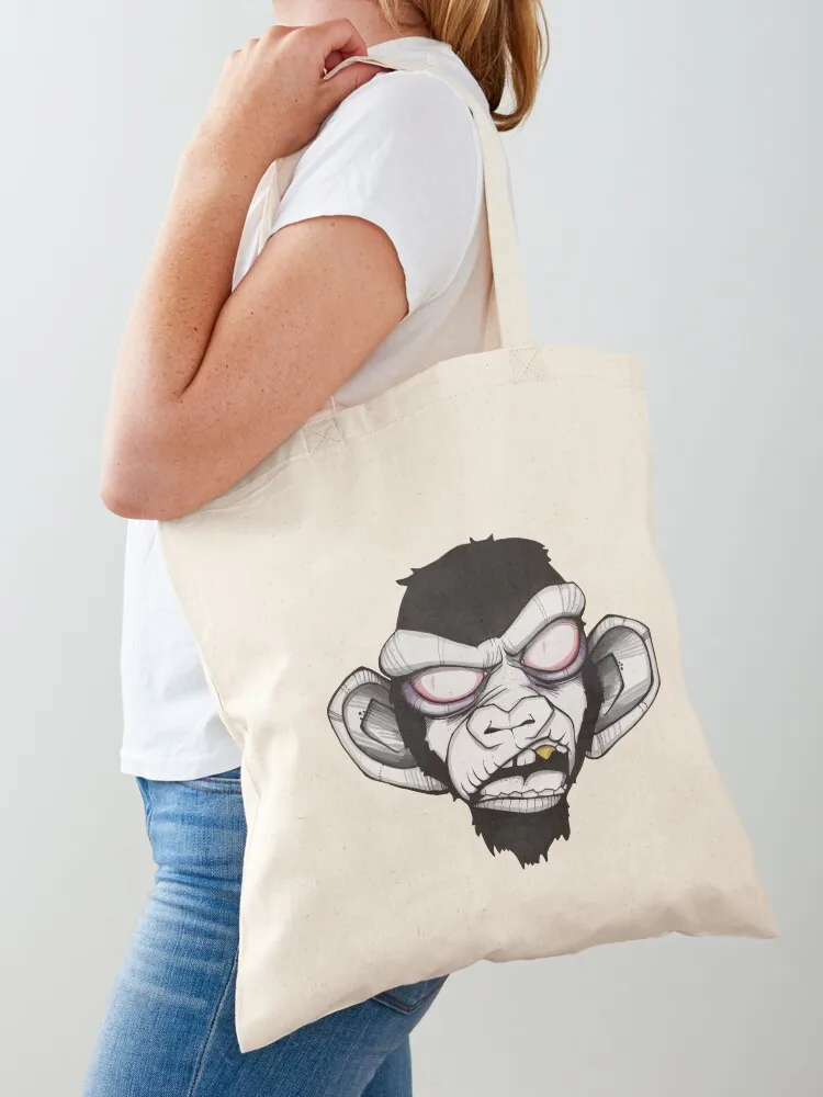 

Сумка-тоут Business Monkey, холщовая сумка на заказ, женские сумки, сумки с бесплатной доставкой, холщовая сумка