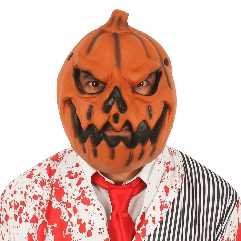 

Novelty 3D Pumpkin Halloween Mask Realistic Funny Full Face Mask Creativity Terrifying Masquerade Party Mask Carnival Party