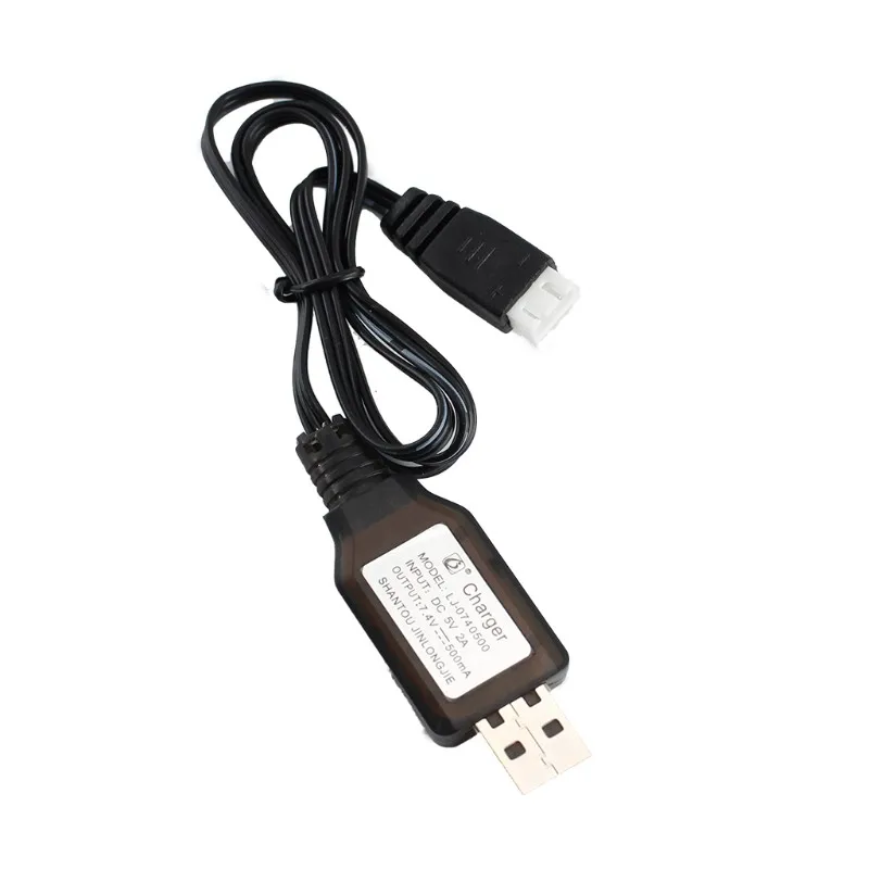 Quick USB Charging Pack 7.4V 500 Mah For Wltoys 244016 A800 RC Car Vehicle Models
