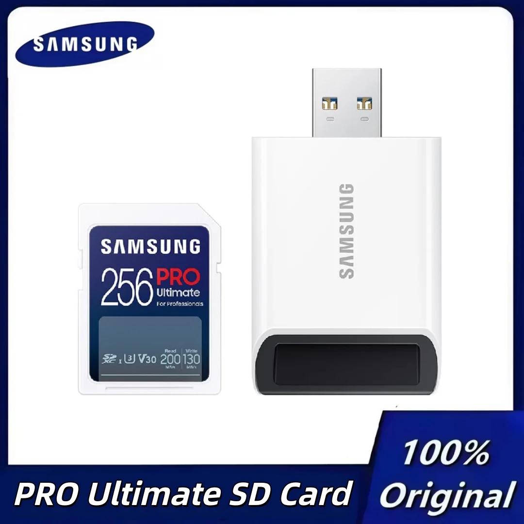 carte-memoire-sd-samsung-pro-ultimate-512-go-256-go-128-go-full-hd-et-4k-uhd-lecture-200-mo-s-ecriture-130-mo-s-lecteur-de-carte-usb
