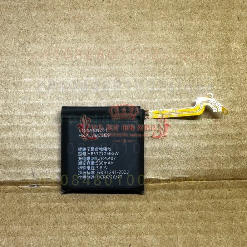 1PCS FOR HUAWEI HB572728EGW Replacement Battery Watch GT4 46mm PNX-B19 530mAh Wearable Built-in Battery Part