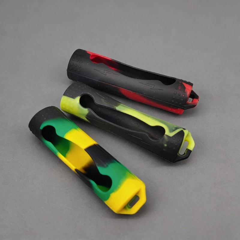 10PCS 18650 Lithium Battery Silicone Sleeve Non-Slip Shockproof Protective Cover