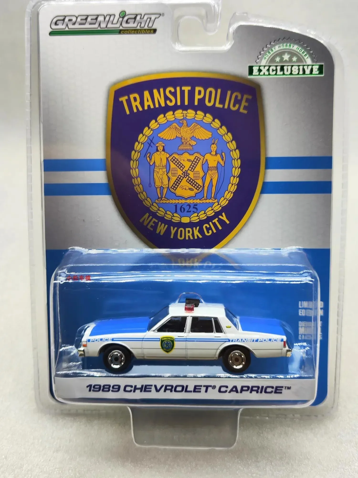 1:64 1989 Chevrolet Caprice - NYC Transit Diecast in lega di metallo modello di auto giocattoli per la raccolta di regali