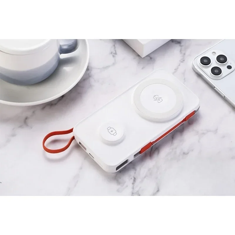 New USB C 30000mAh Magnetic Power Bank 22.5W Fast Charging for Apple Watch IPhone Xiaomi Samsung External Battery view 5