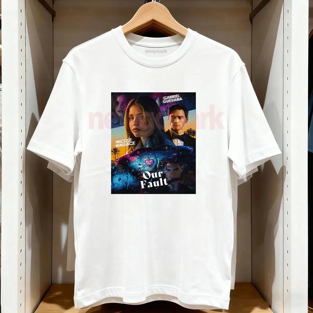 خطأنا كولبا ميا كولبا نوسترا اسبانيا قصة حب فيلم الجرافيك تي شيرت نوح موران نيك ليستر امرأة رجل زوجين القطن تي شيرت