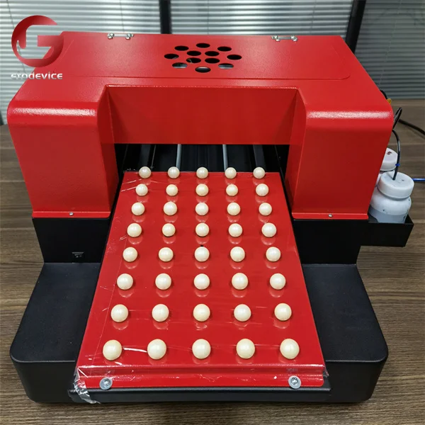 New Commercial Candies Printer For Chocolate 2021 Automatic Colorful Food Cake Coffee Printer Machine For Candies Sweet Wrappers