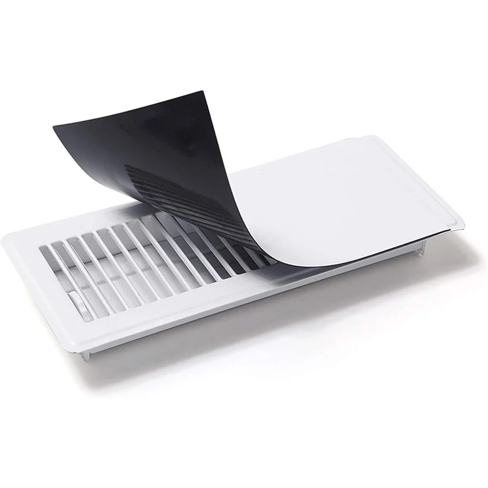 4pcs Cuttable Magnetic Vent Covers For AC,RV & HVAC,Ceiling Vent Covers Heating Cooling Vent Protective Cover