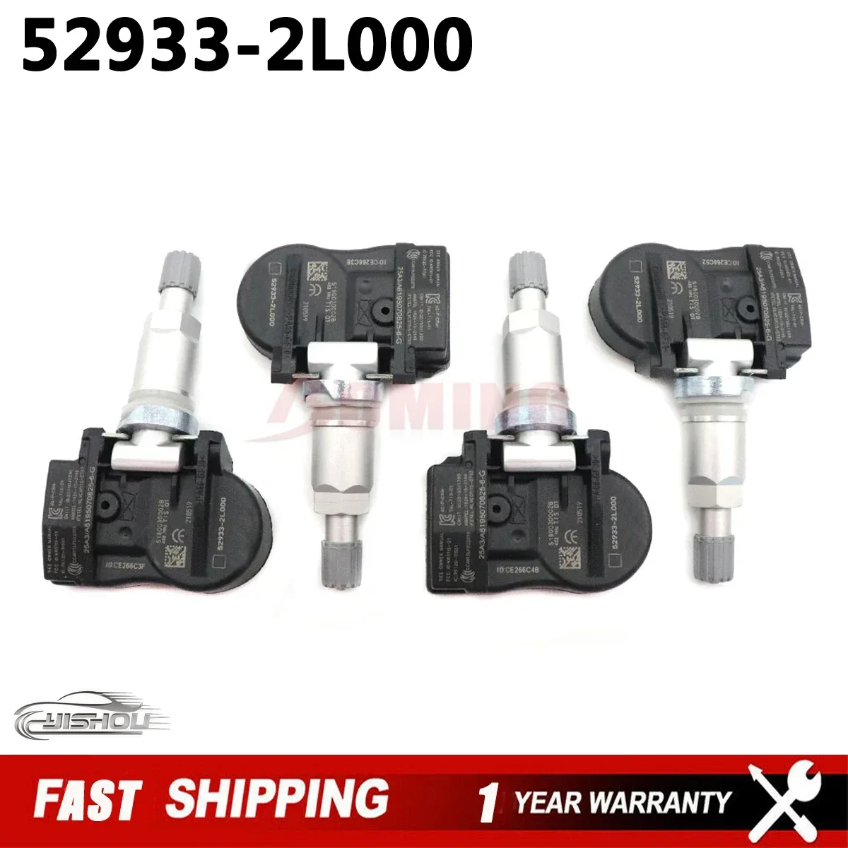 

Датчик мониторинга давления в шинах 52933-2L000 TPMS для Hyundai I10 [PA] I30 [FD] Kia Ceed [ED] 2006-2013 52933-2L600 433 МГц Новинка