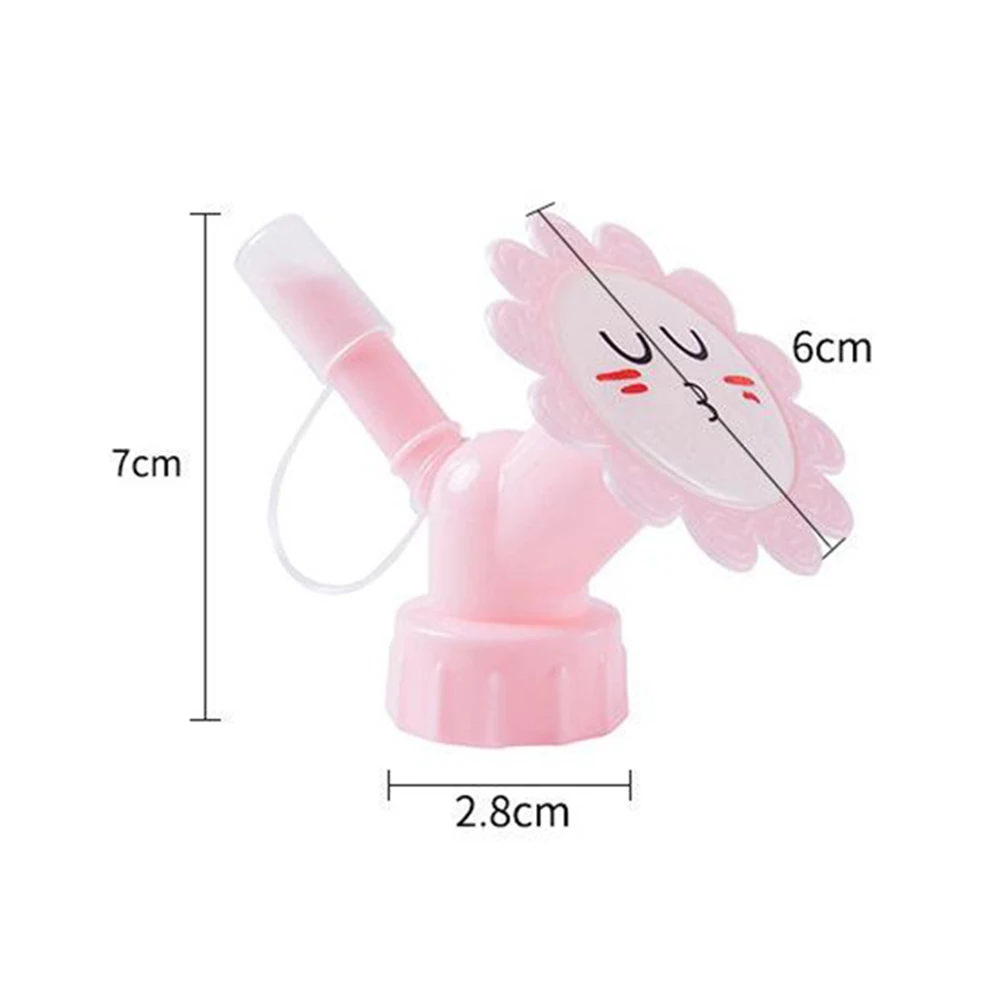 2022 for Bottle Cap Sprinker Gardening for mini Watering Can Bottle Cap Sprinkers Decoration Double Head Garden