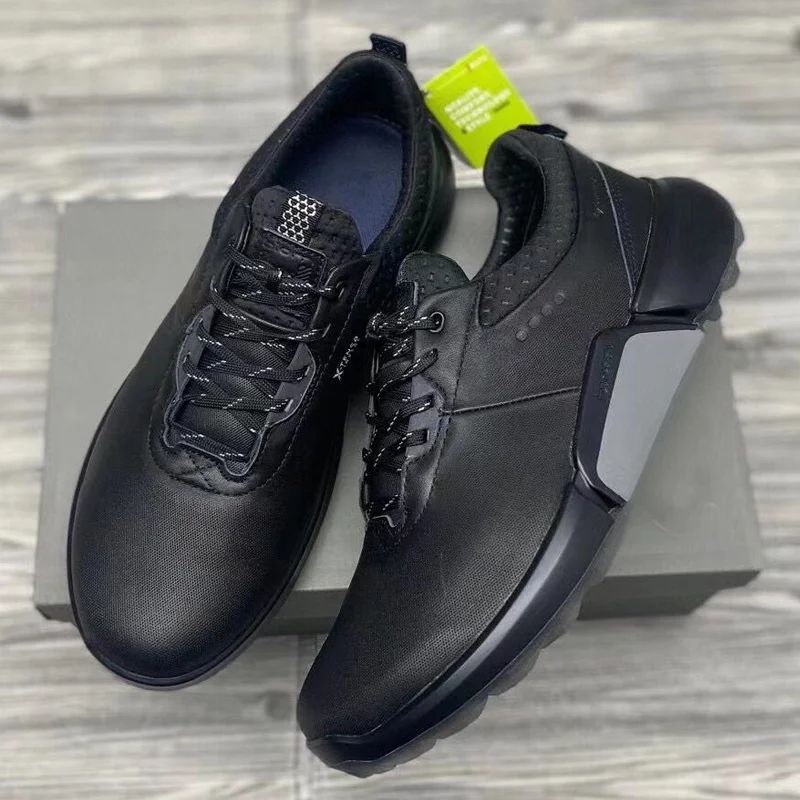 남성용 전문 골프화, 경량 무게추 체육관 운동화, 미끄럼 방지 워킹 신발 