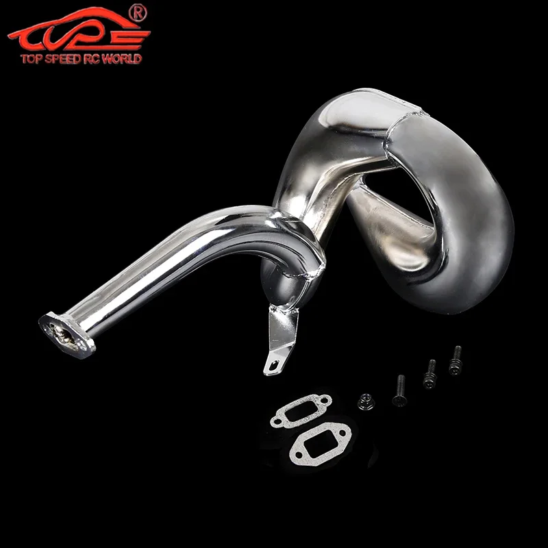 

Upgrade 23CC ~ 45CC Engine Exhaust Pipe for 1/5 Scale Rc Car Gas HPI ROFUN BAHA King Motor ROVAN BAJA 5B 5T Buggy Truck Parts