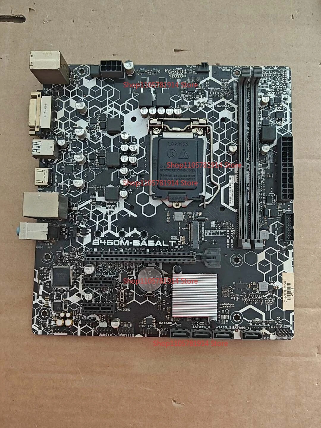 For ASUS B460M-BASALT Main Board, LGA115X Interface, Support 10th Generation Intel Processor