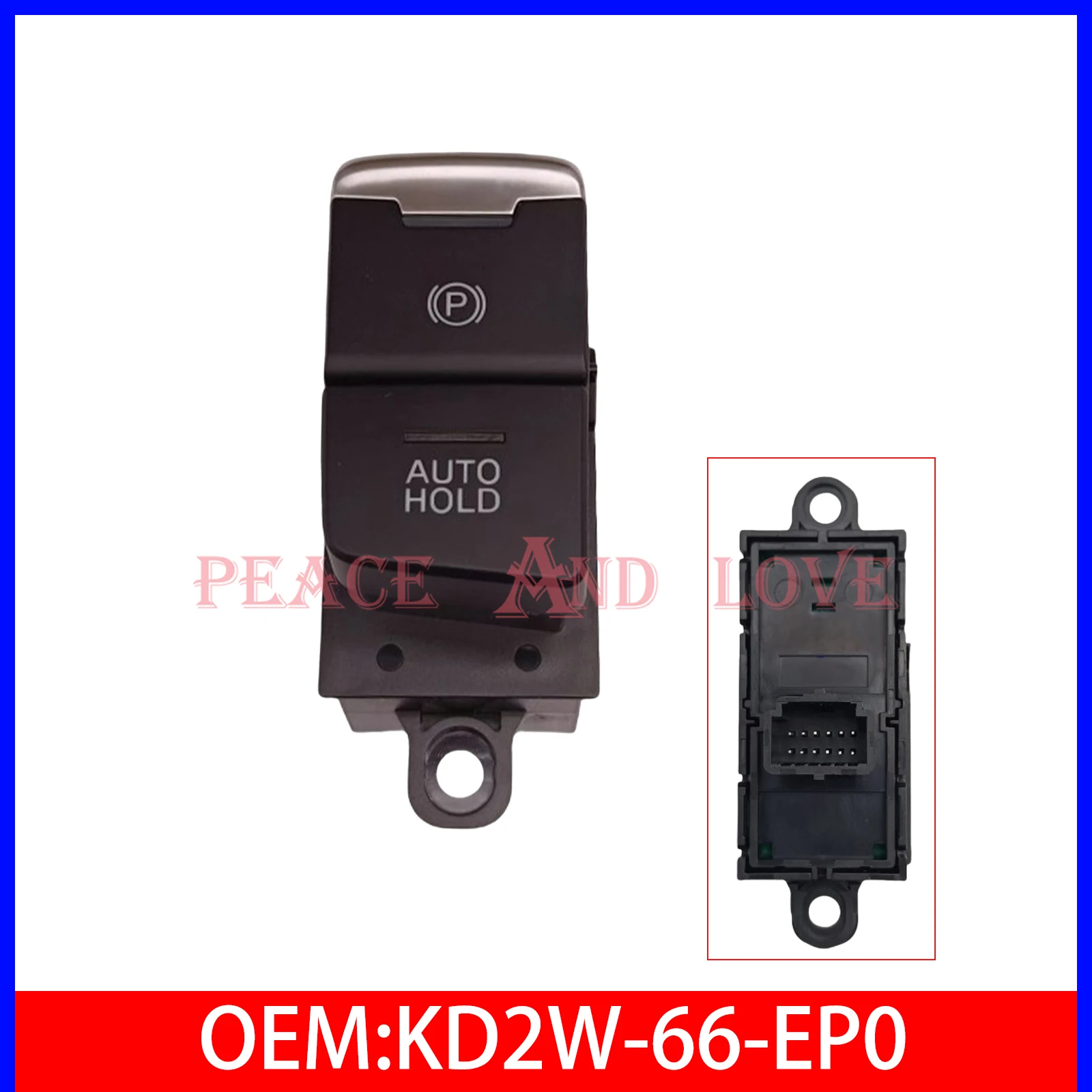 

KD2W-66-EP0 Переключатель управления стояночным тормозом и функцией Auto Hold, аксессуары, подходящие для Mazda CX-5 2017-2021