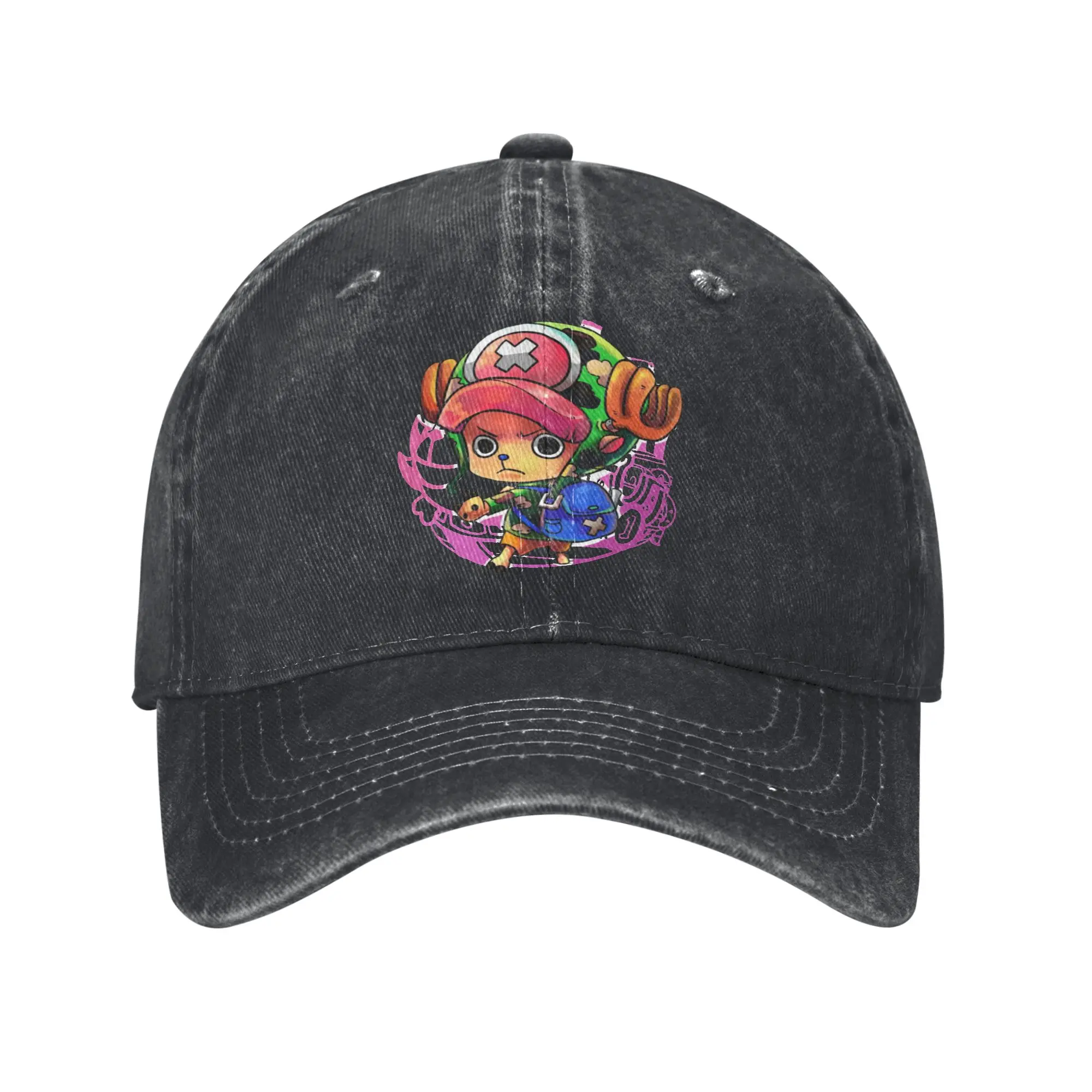 Chopper One Piece Casual Baseball Cap Summer  Trucker Hat Sunscreen Running Hippie Hip Hop Hats Men Women y2k Cool Baseball Caps