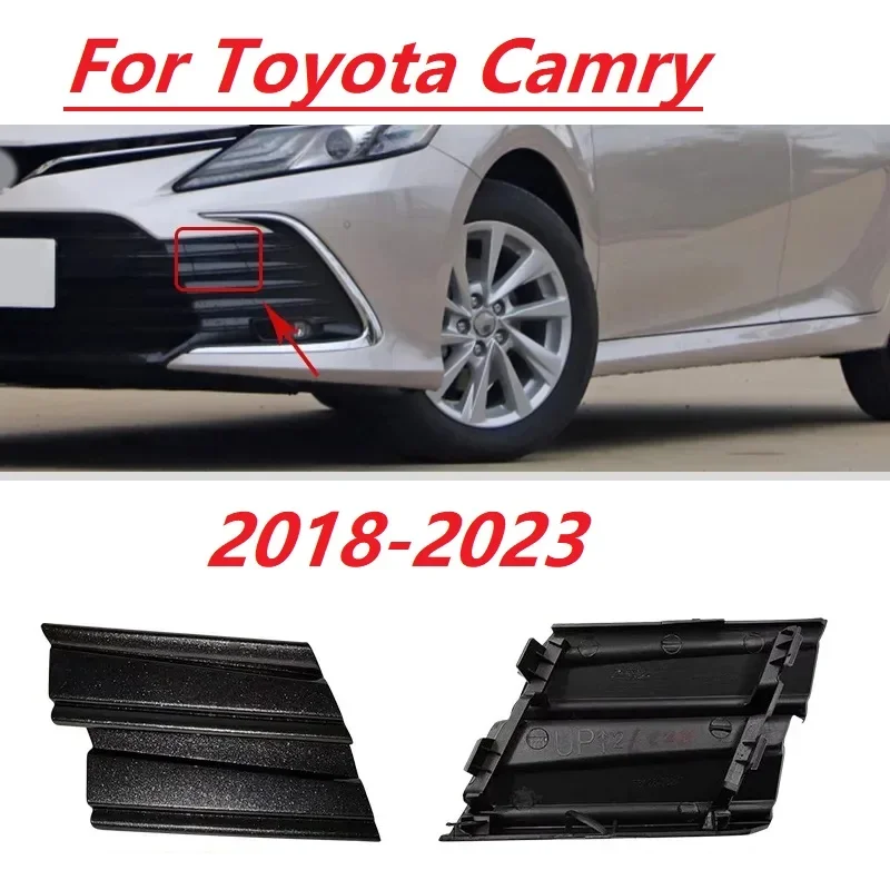 

Front Bumper Trailer Cover Towing Hook Cover for Toyota Camry 2018-2020