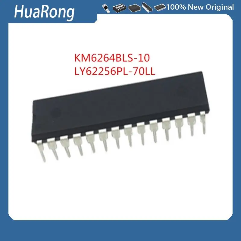 

10PCS/LOT KM6264BLS-10 LY62256PL-70LL DIP28