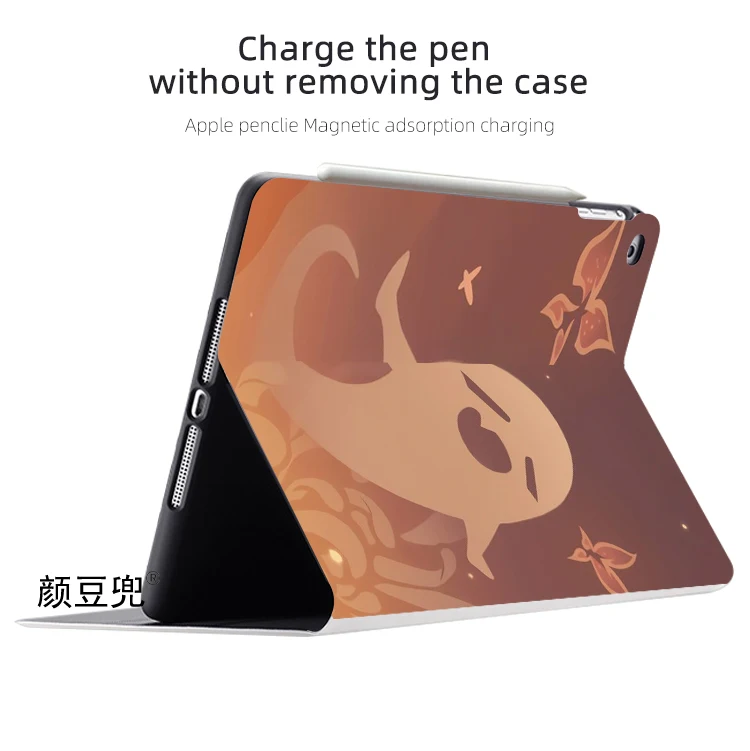 Hutao Anime Genshin Impact Case For iPad Air 4 5 10.9 Mini 5 6 for 2022 Pro 12.9 Case Luxury Silicone For iPad Air 4 5 10.9inch