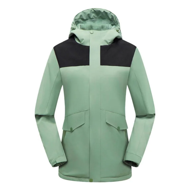 

Новый осенне-зимний модный цельный композитный супермягкий пуховик с капюшоном из флиса серебристого цвета для теплого парного стиля