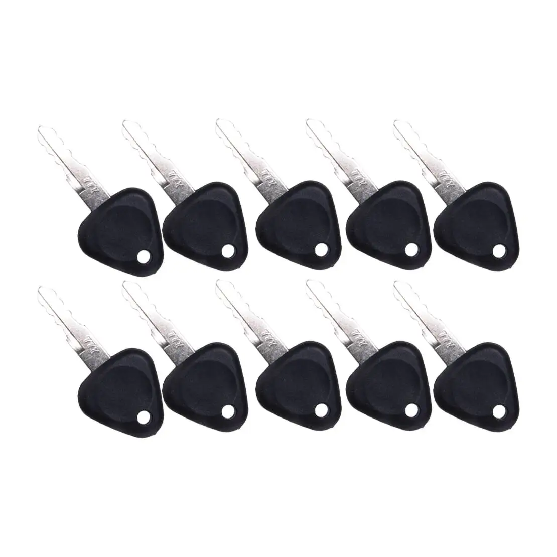 10Pcs Ignition Start Keys 14529178 Fit For Clark Fork Lift Truck Samsung Excavator Volvo Excavator