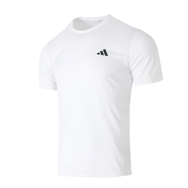 

Мужская и женская футболка Adidas с короткими рукавами для бега и фитнеса, быстросохнущая, дышащая, спортивная одежда для тренировок Hr8728