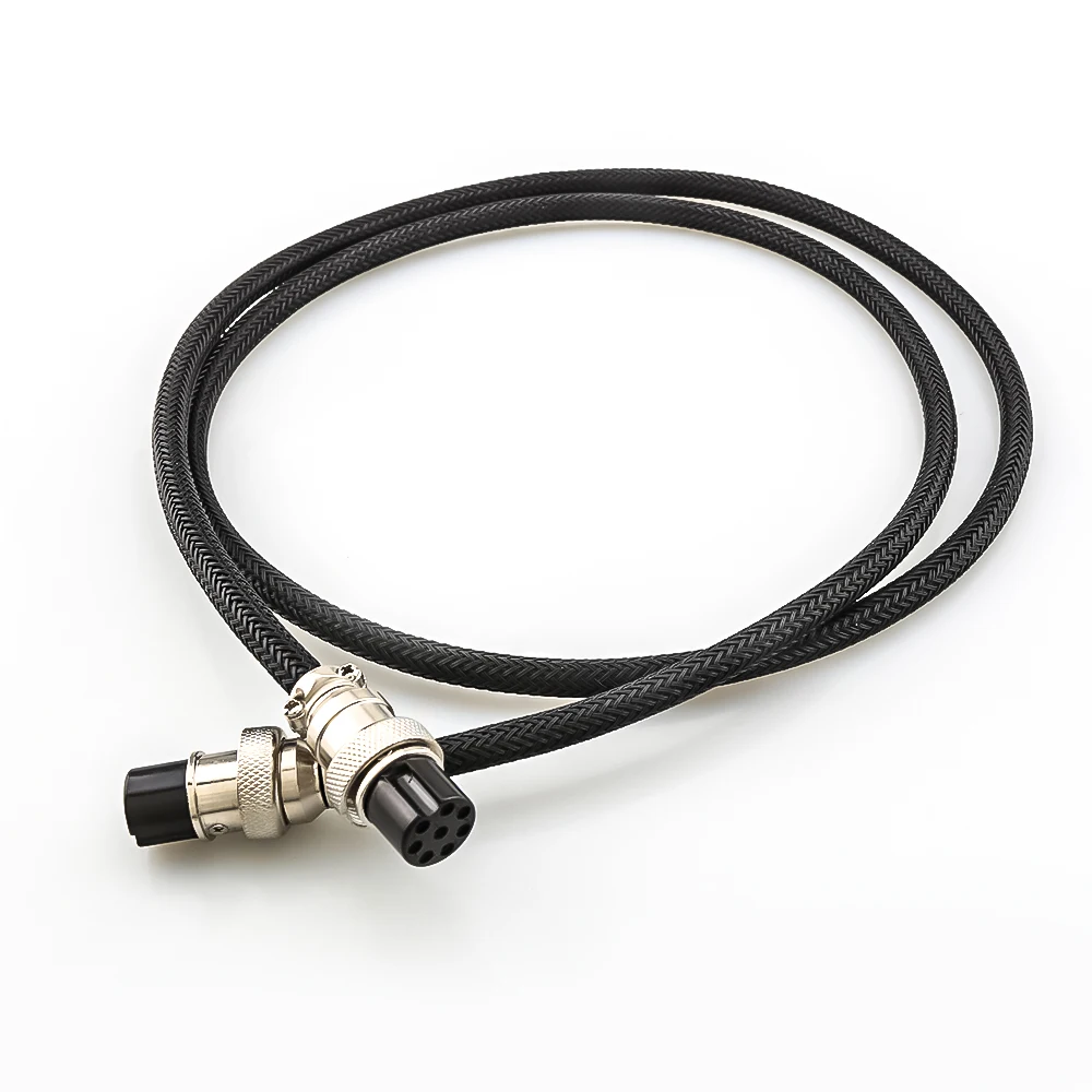 8 Pin Female to Female Aviation Microphone Mic Cable for Kenwood Transceiver MC-60 MC-60A MC-90 TS-2000 TS-570S Communication