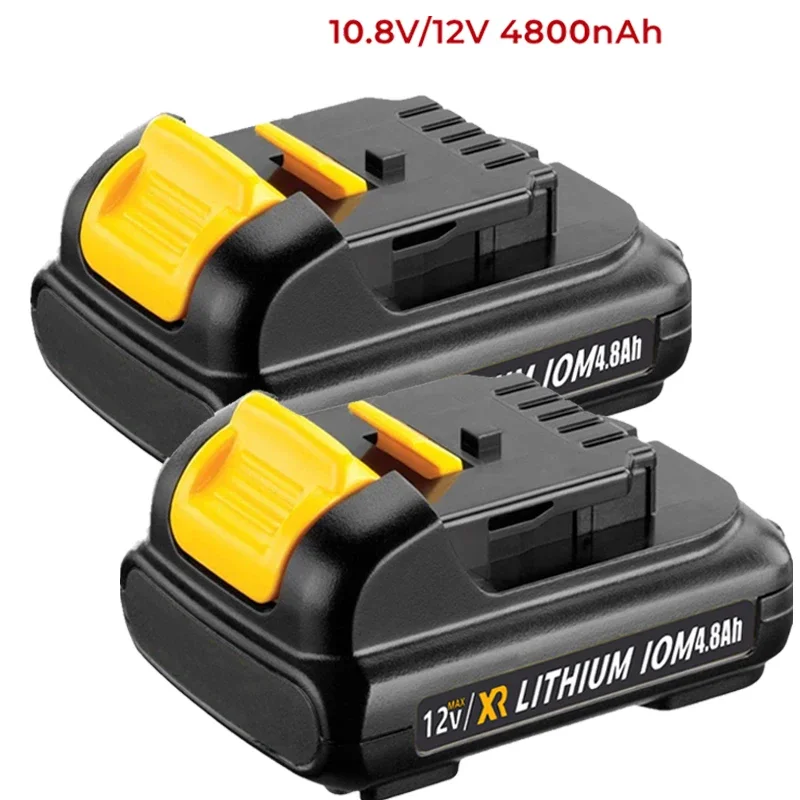 

Tool Battery 4800Ah 10.8V 12V Li-Ion Batterij DCB127 Vervanging Voor DCB124-XJ DCB120 DCB123 DCB122 DCB124 DCB121